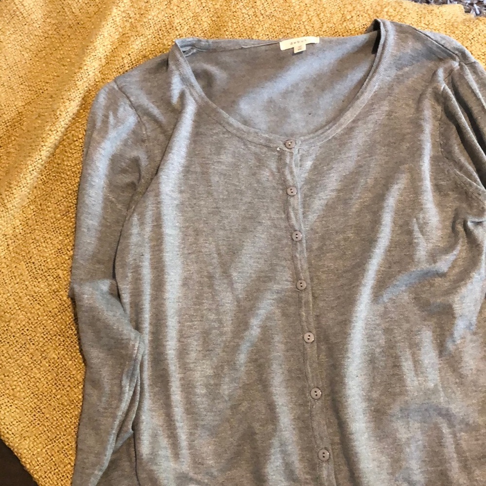 π€ Grey Cardigan π€ - Picture 2 of 3